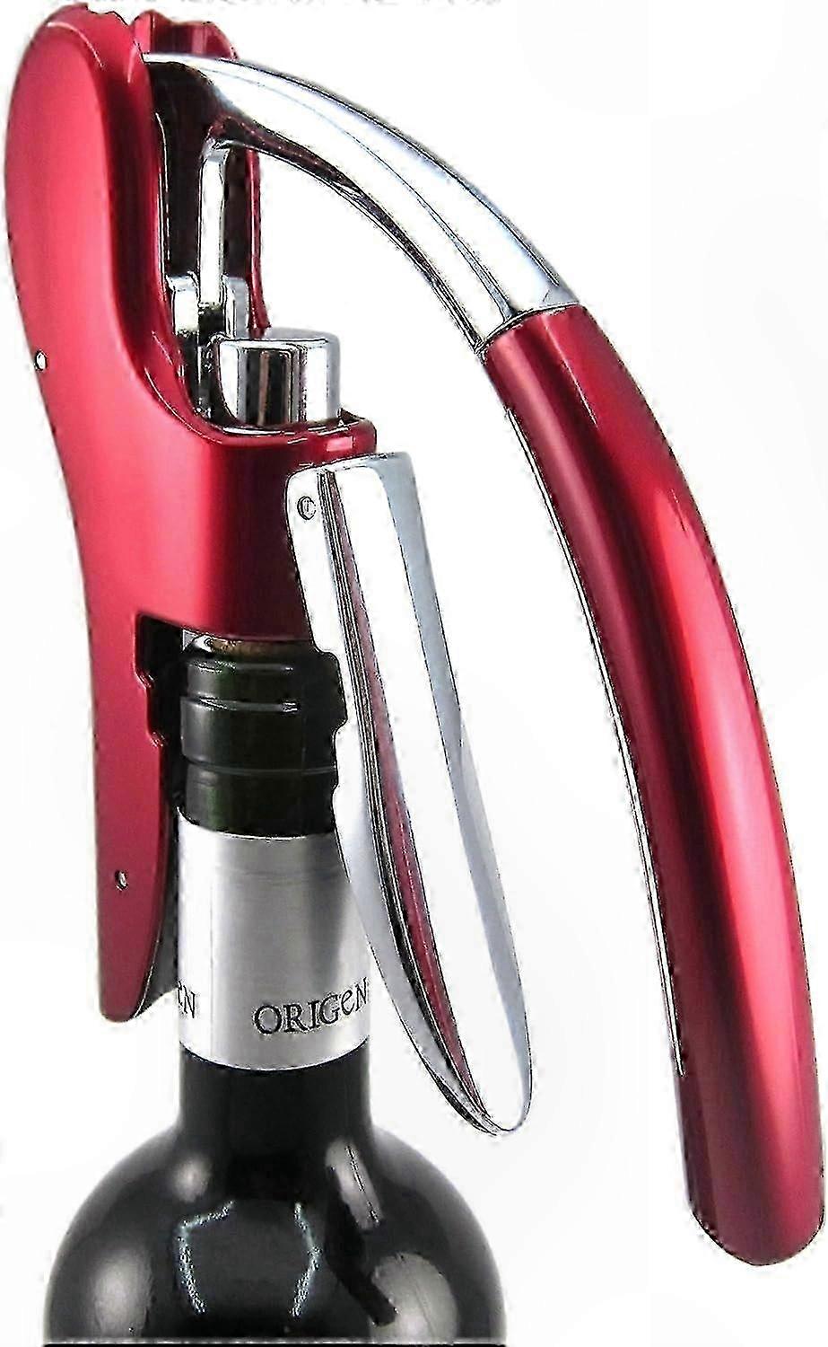 Professional Zinc Alloy Wine Opener with Octopus Design and Built-in Foil Cutter