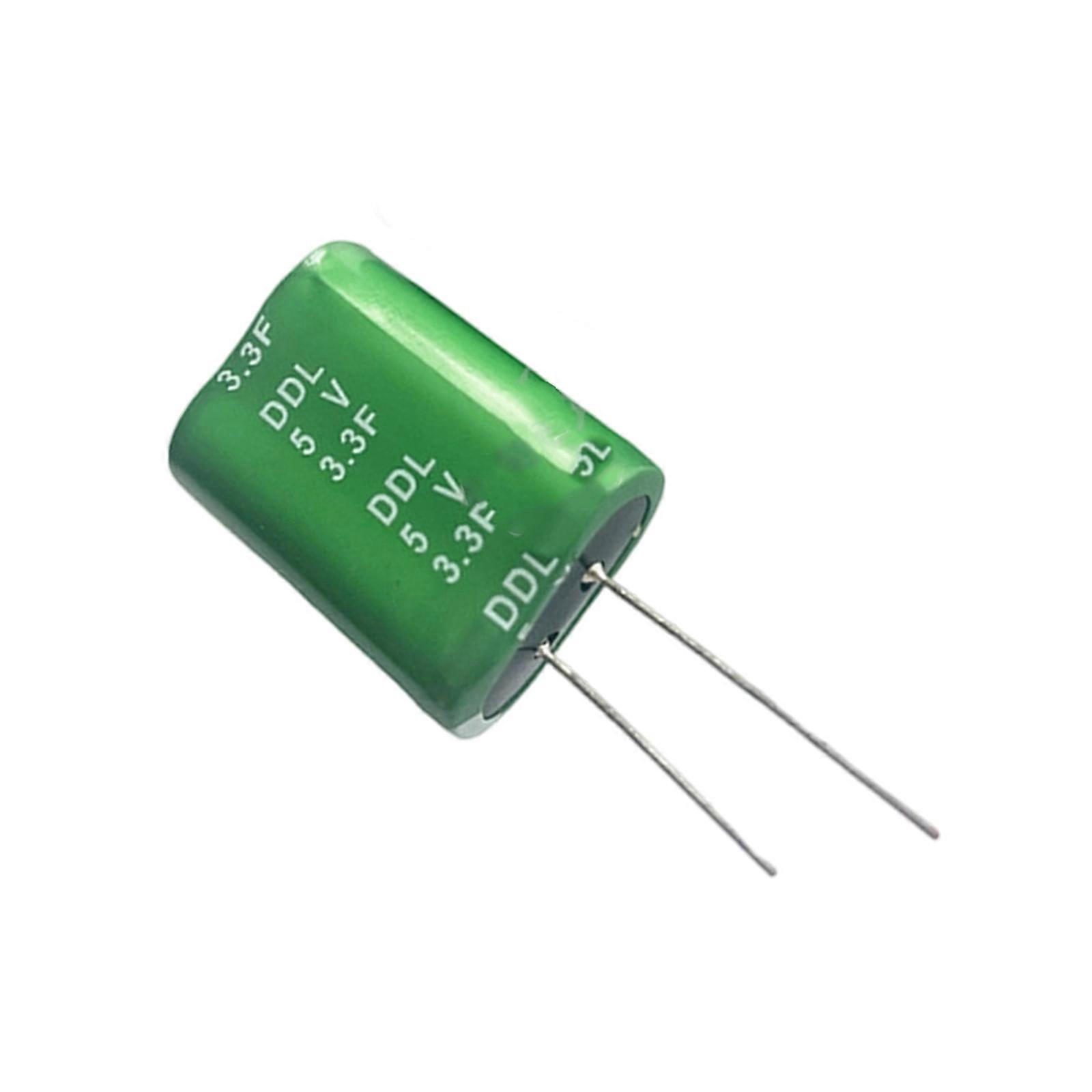 3.3F 5V Capacitor 500K Cycles Power Backup For Electronics Data Protections Clock Maintenance Multicolor