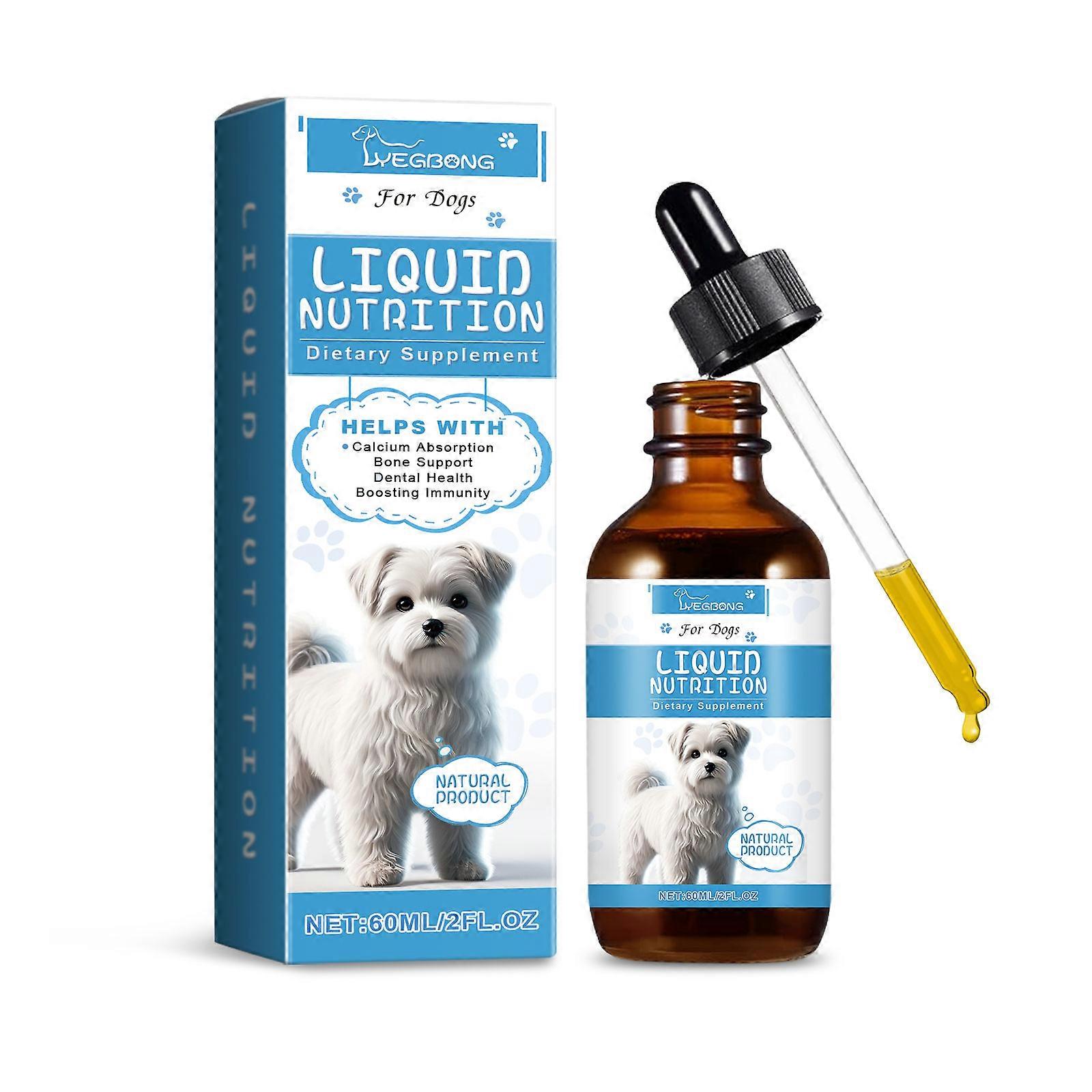 Pet Vitamin Supplement Drops Contain Peppermint Extract And Sorbitol