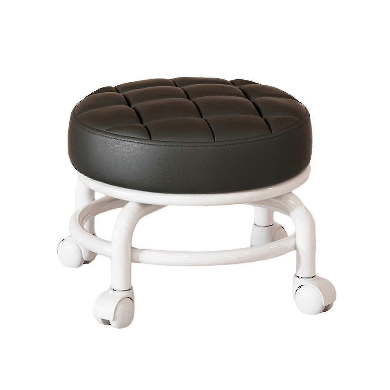 360 Rotating Roller Stool Housework Stool Movable Stool Low Noise Pulley Low Stool Universal Swivel Casters For Kitchen Home