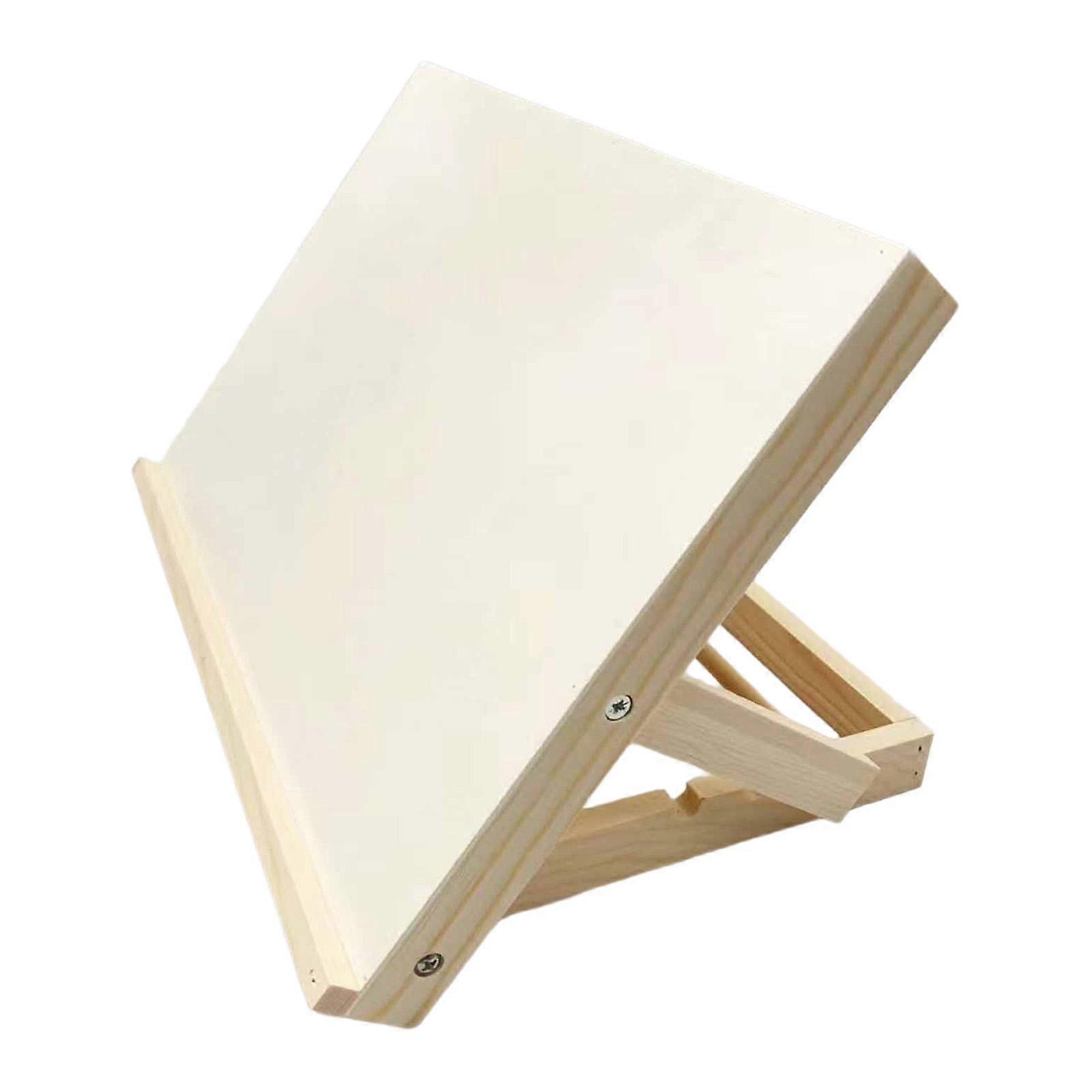 Tabletop Easel for Painting, Sketching Board Book Holder, Wood Foldable Display