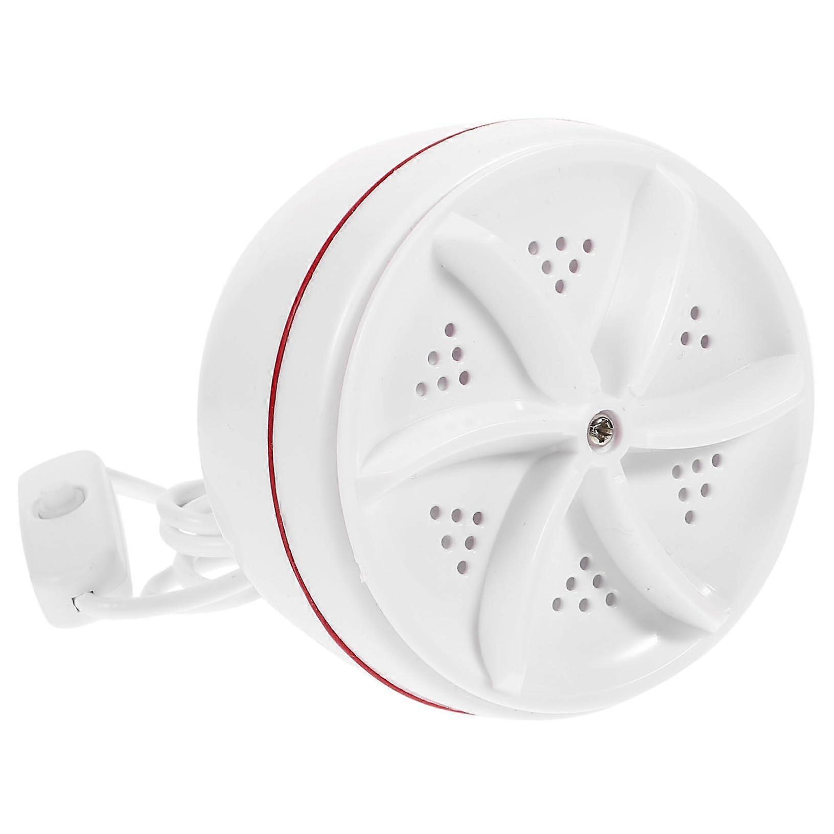 Portable Mini Clothes Washer USB Rechargeable Travel Washer For Dorm RV Compact Suction Cup Forward Reverse Rotation