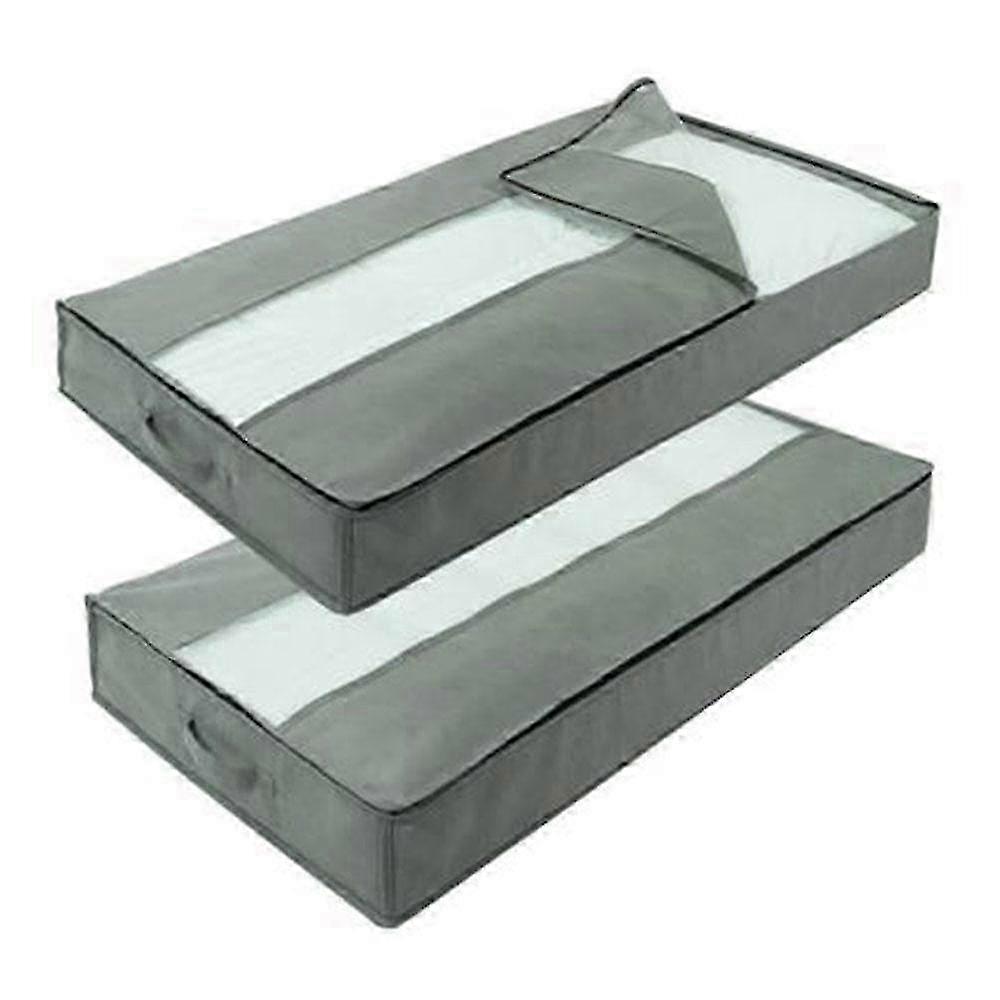 2er-Pack Unterbett-Aufbewahrungstasche Organizer-mxbc