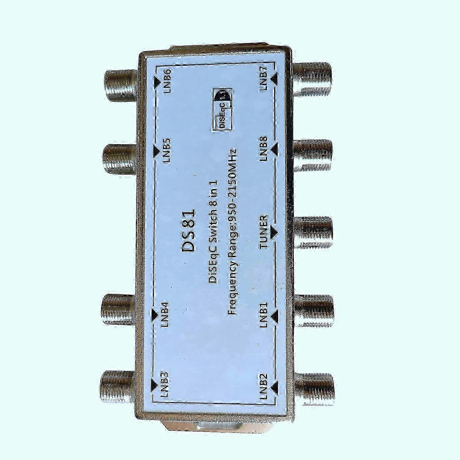 Improved DS81 Satellite Signal DiSEqC Multiswitch LNB Receiver for Advanced Switching