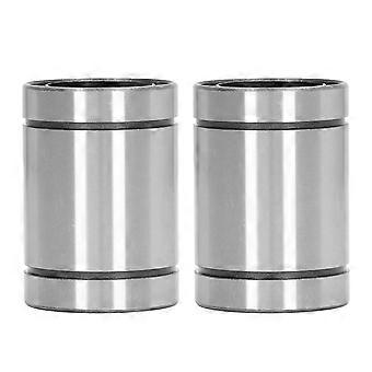 2PCS Linear Cylindrical Motion Ball Bearing LM30UU Bearing for 3D Printer CNC Machines