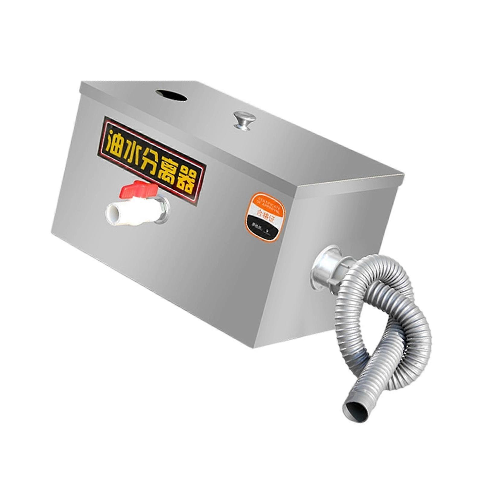 Strong Triplicate Sieving Oil Trap Structure Oxidation Resistant Untarnished For Tall Capacity Kitchens Multicolor