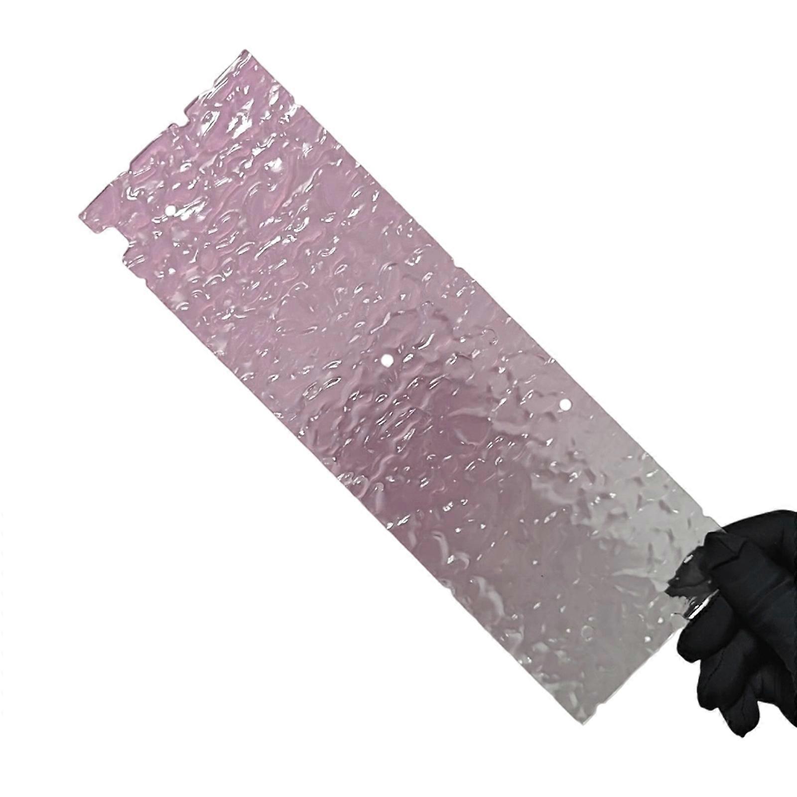 Customized Hollow Shell with Unique Water Ripples Flat Panel Light Plate For H60 Mechanical Keyboards Accessories Multicolor