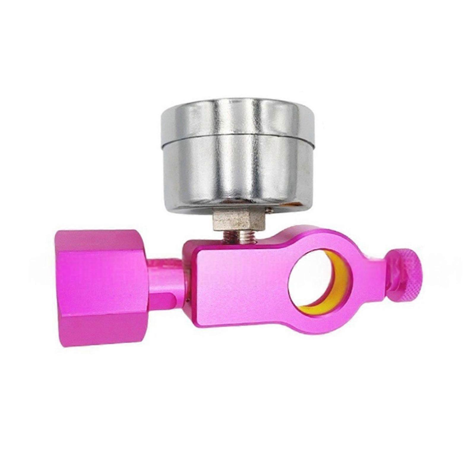 Co2 Cylinder Tank Refill Fill Station Adapter CGA320 Quick Connection Pink Cylinder Machine Accessories Multicolor