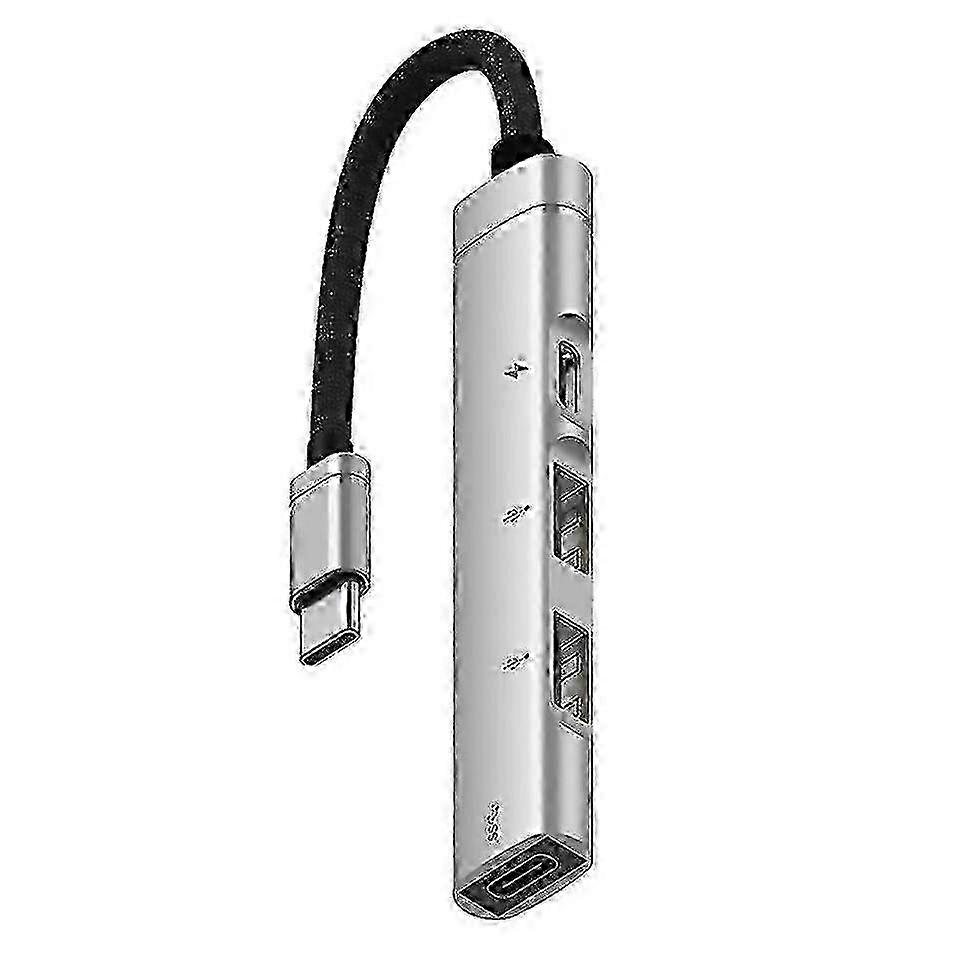 w For Android Mobile Phone Computer Tablet Portable Pd Charging Hub Typec Usb C Expansion