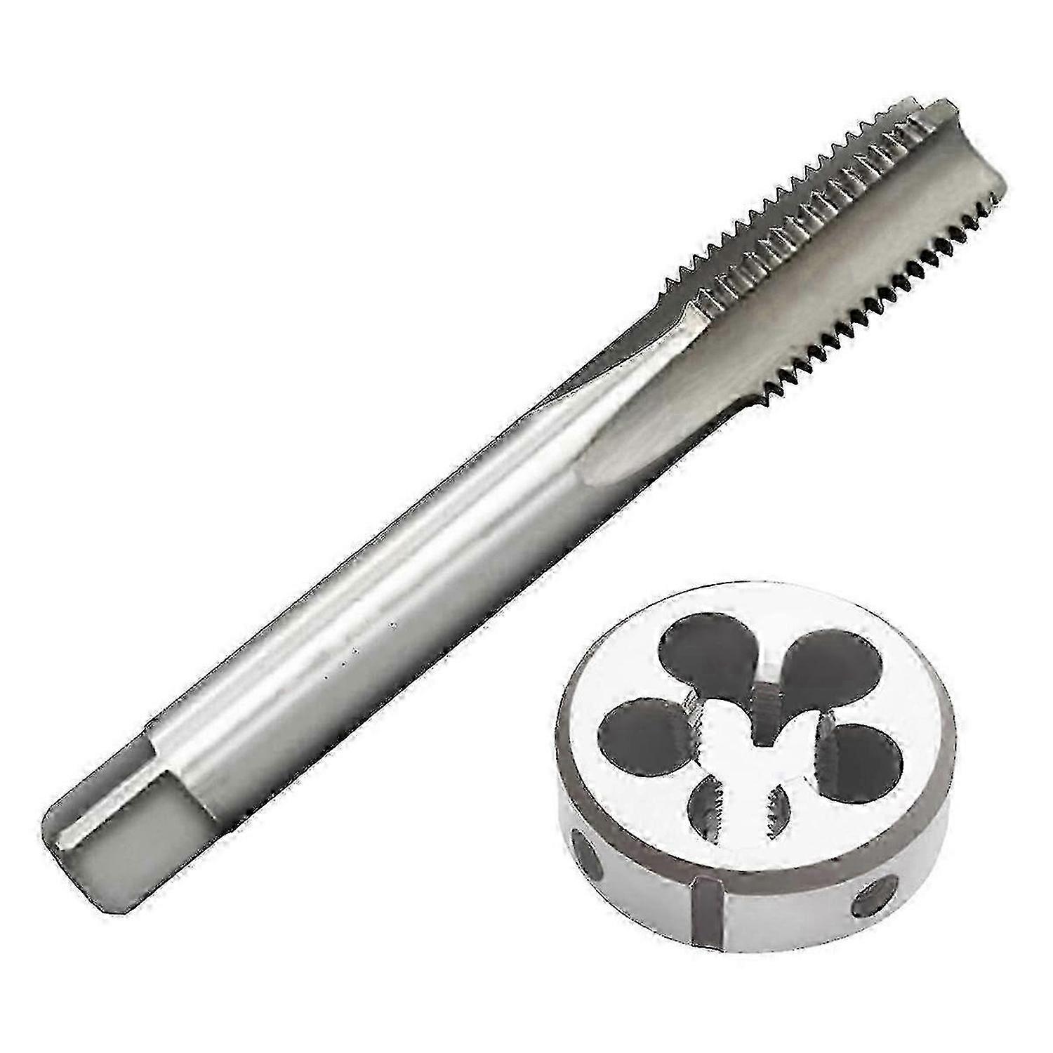 High-Speed Steel Metric Tap and Die Set, M14 X 1.5mm Thread Tool Kit for Machining Operations