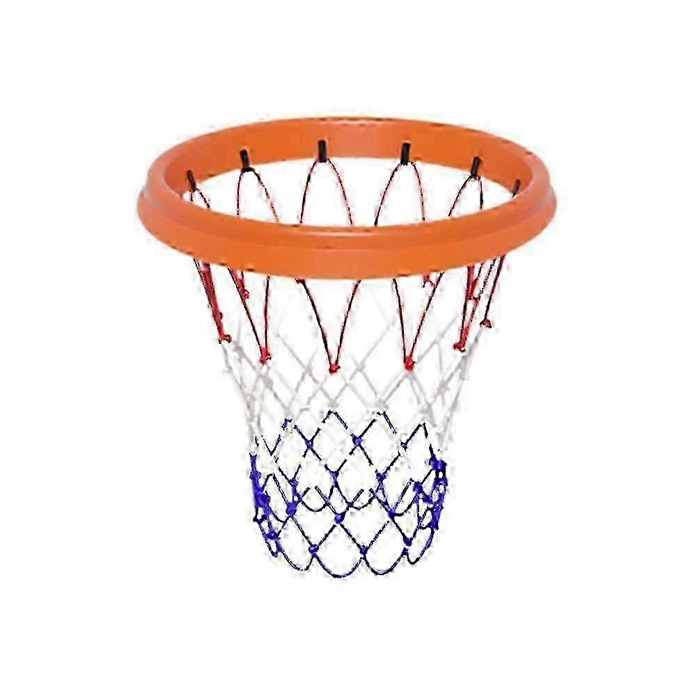Portable Basketball Net Easy Install Throw And Attach Durable All-Weather Net Rimless Hoops Universal Fit Indoor Outdoor