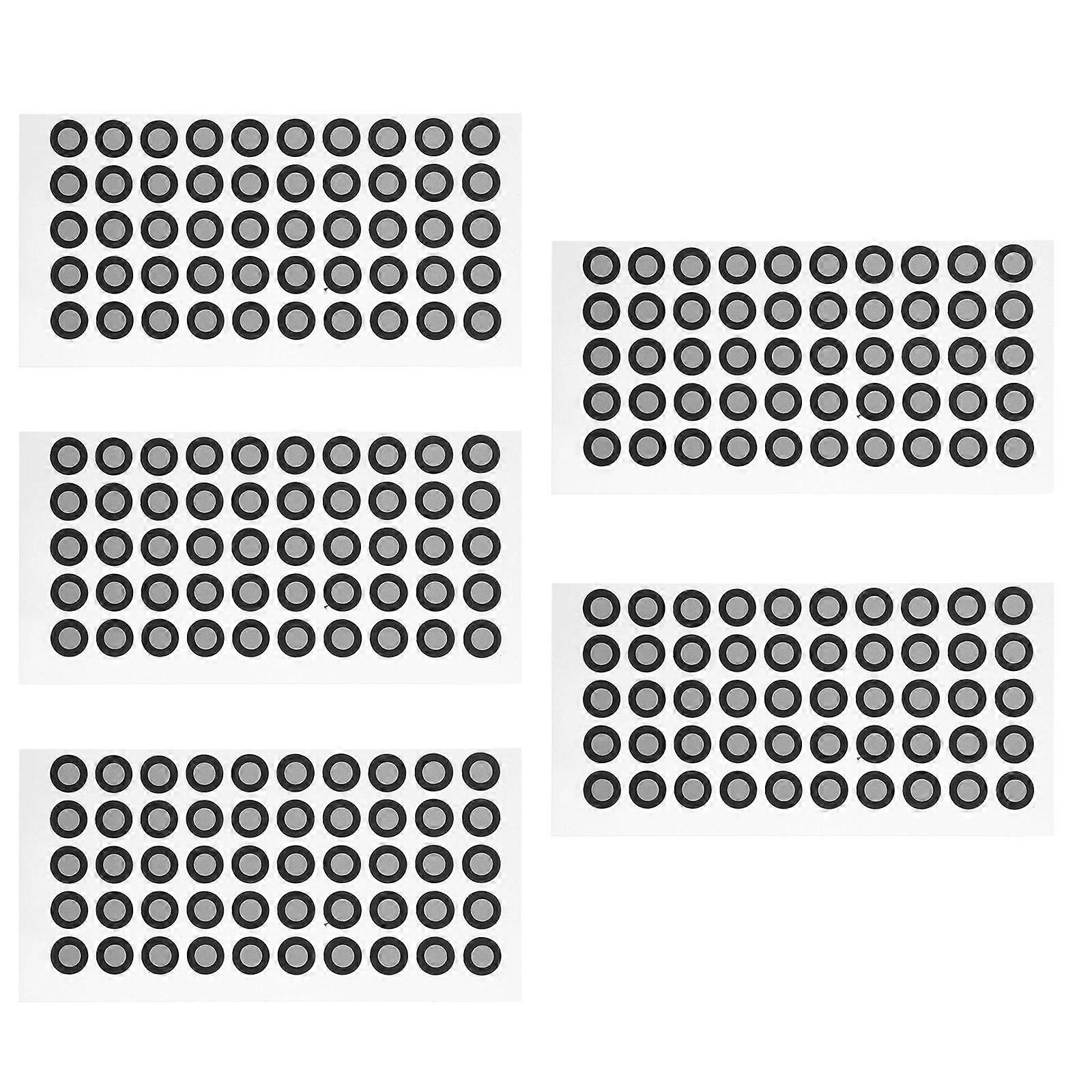 5 Sheets Reference Marker Point 3D Scanner Reflective Film Marking Point
