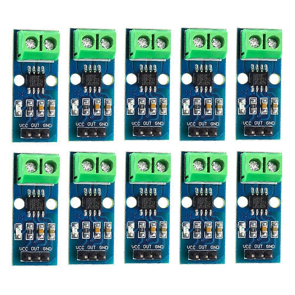 10PCS 5A Range Current Sensor ACS712 Module AC/DC Power Sensor Board (5A)