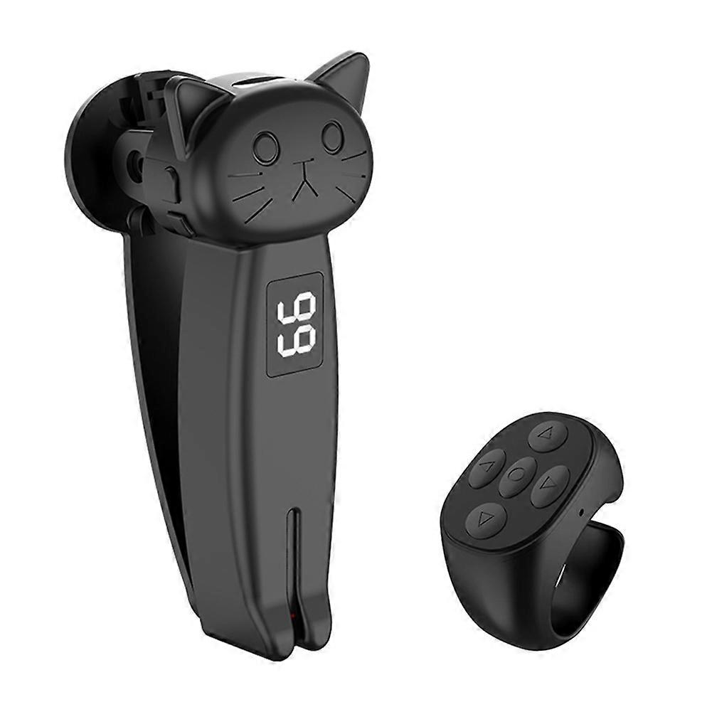 Remote Control Page Turner Bluetooth-Compatible 5.3 E-Reader Controller Camera Shutter Phone Screen