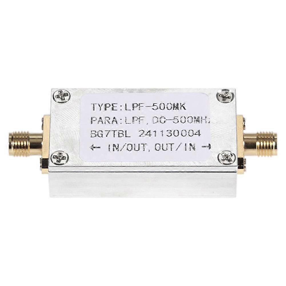 Low Pass Filter LPF-500MK with SMA Interface DC- 500MHZ High Precision Signal Filtering
