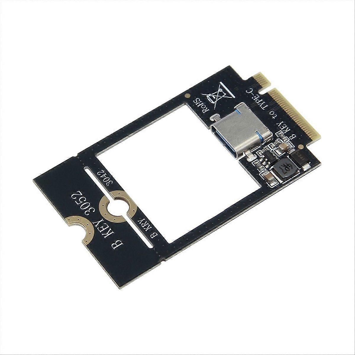 M2 B KEY to TYPE-C Adapter Board M.2 B-Key WWAN 4G Network Card Slot to TYPE-C Interface Adapter Boa