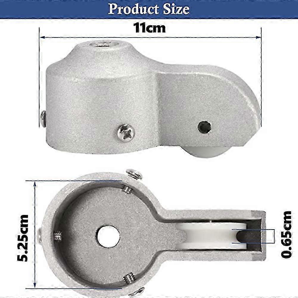 Cast aluminum cap for flagpole accessories, rust-proof alloy finish