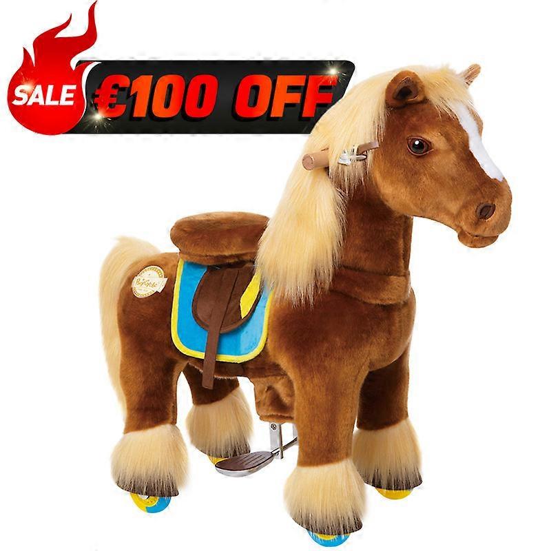 Παιχνίδι ιππασίας Model X® για ηλικίες 3-4 ετών, καφέ (σε απόθεμα στην ΕΕ)