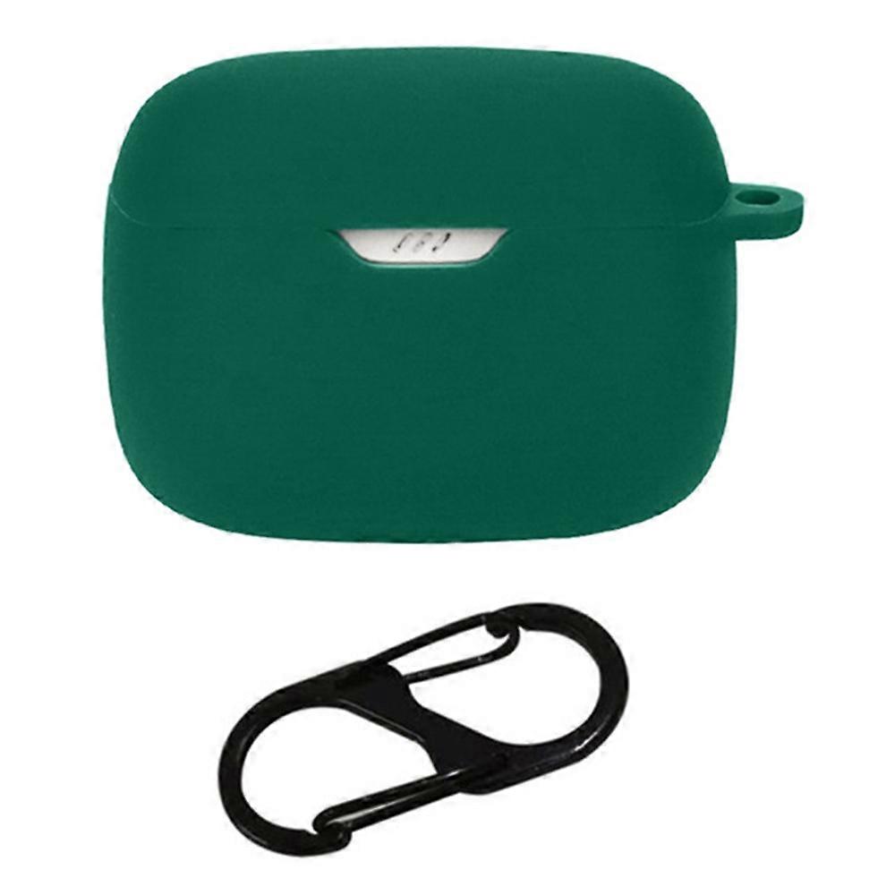 ل JBL Tune Beam غطاء واقي من السيليكون غلاف سماعة أذن متوافق مع بلوتوث مع باك مضاد للضياع