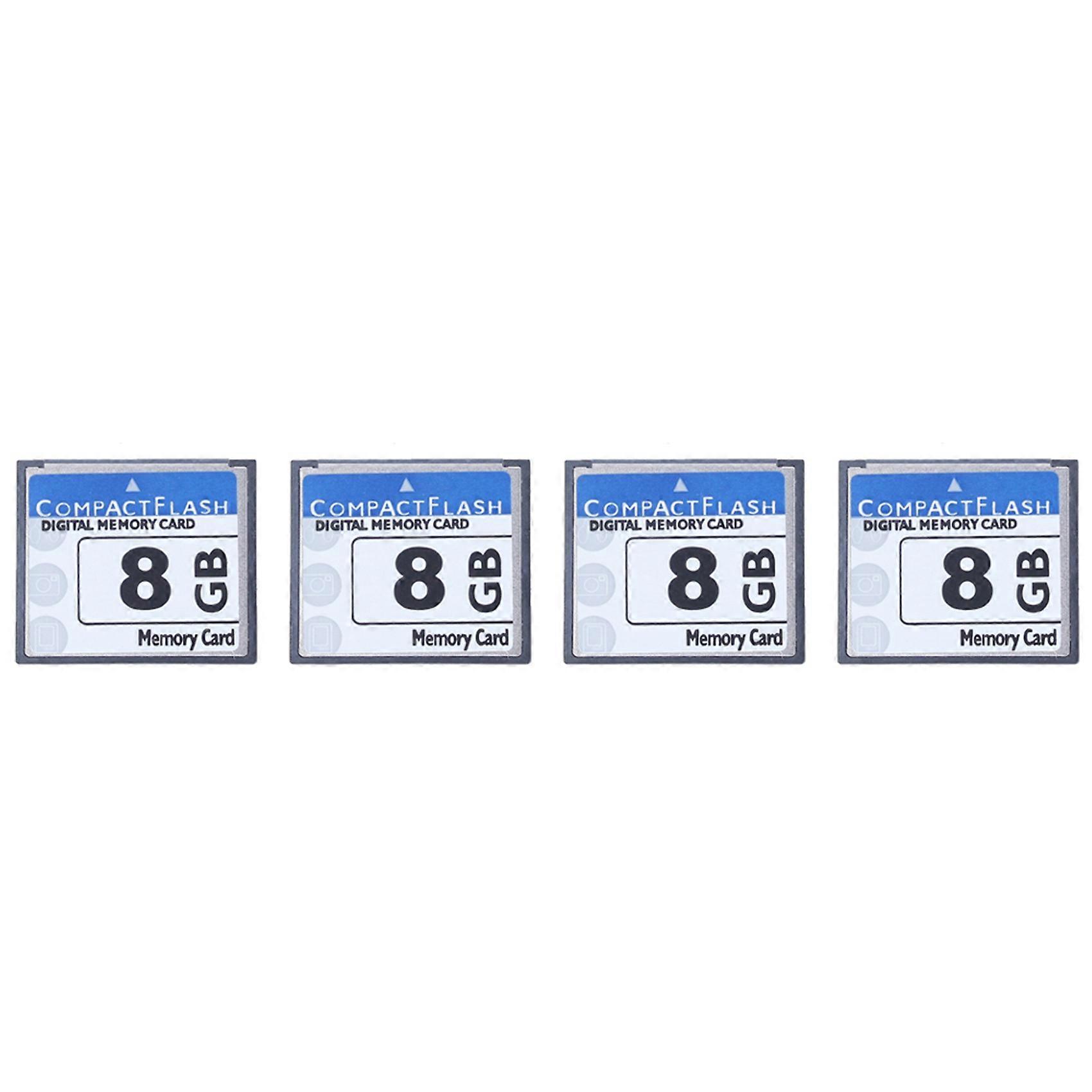 4X Professional 8GB Compact Flash Memory Card(White&Blue)