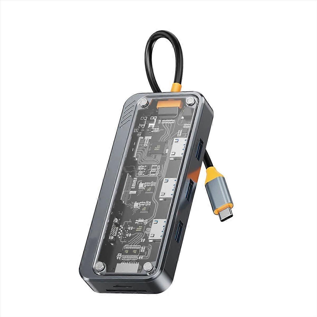 10 in1 USB C Hub, Ethernet USB-C Multiport Adapter