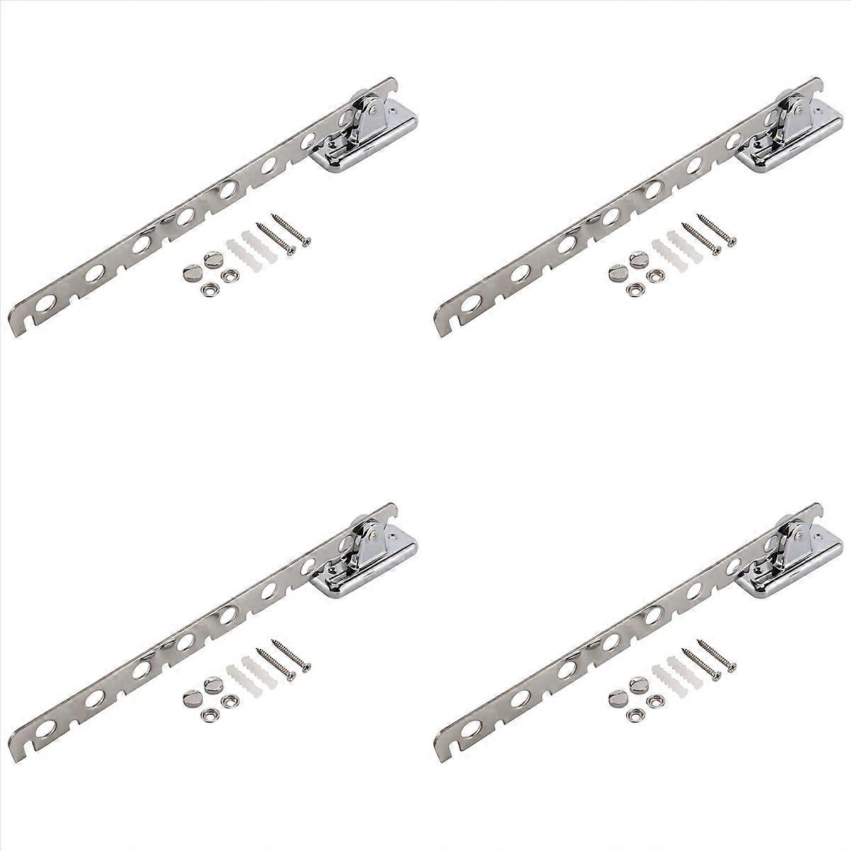 Folding Wall Mounted Clothes Hanger, Clothes Hook (8 Holes)