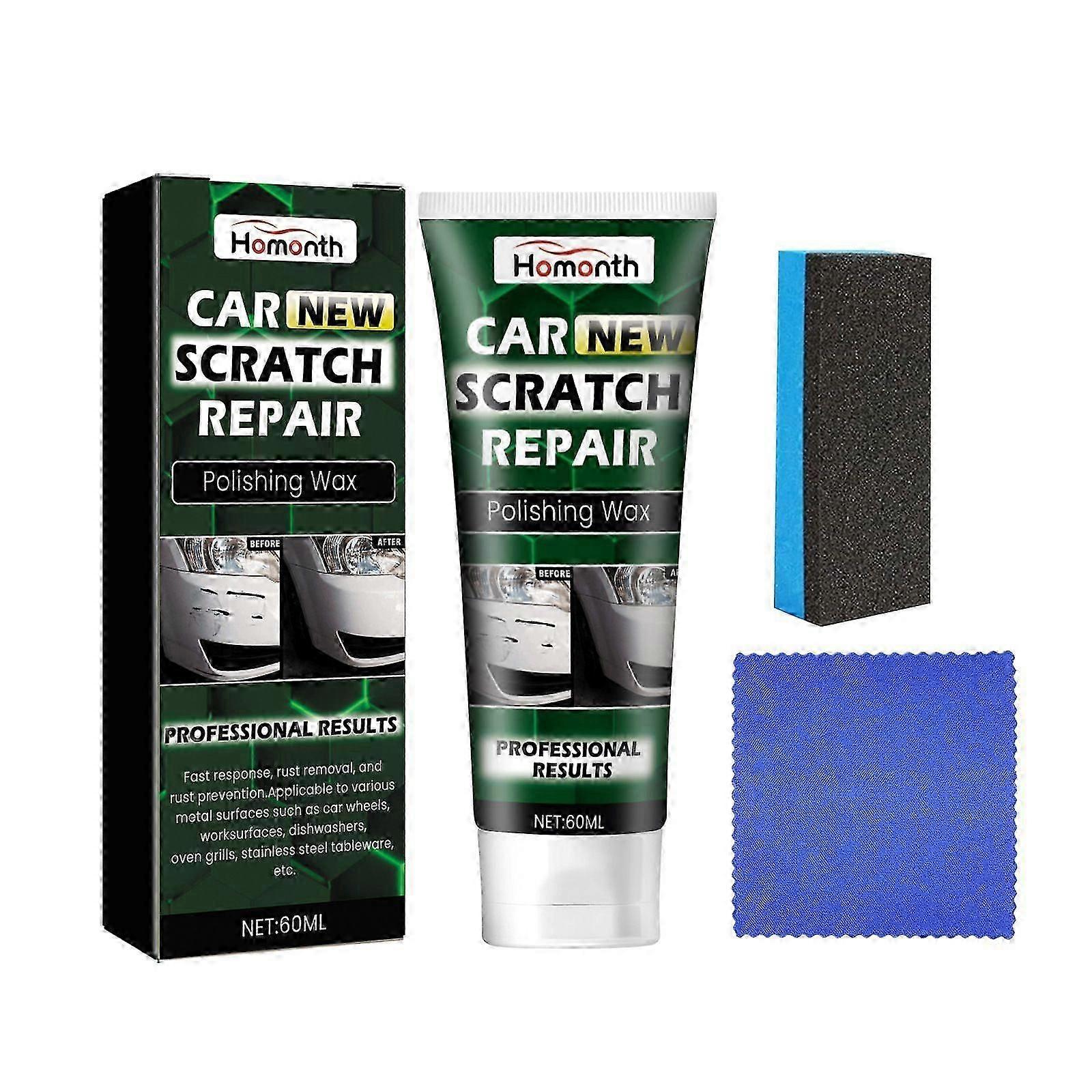 Car Scratch Repair Cream  Easy  Effective Scratch Removal, Car Polish  Paint Restorer for Minor Defects, Swirl Marks, and Car Maintenance
