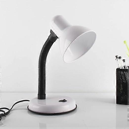 LED Desk Lamp with Adjustable Flexible Neck, EyeCaring Lighting, 3 Modes for Study Bedroom White
