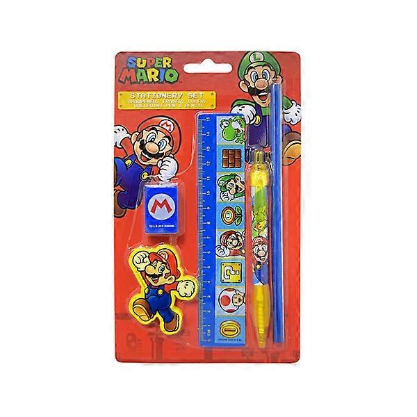 Super Mario Writing Set Multicolour