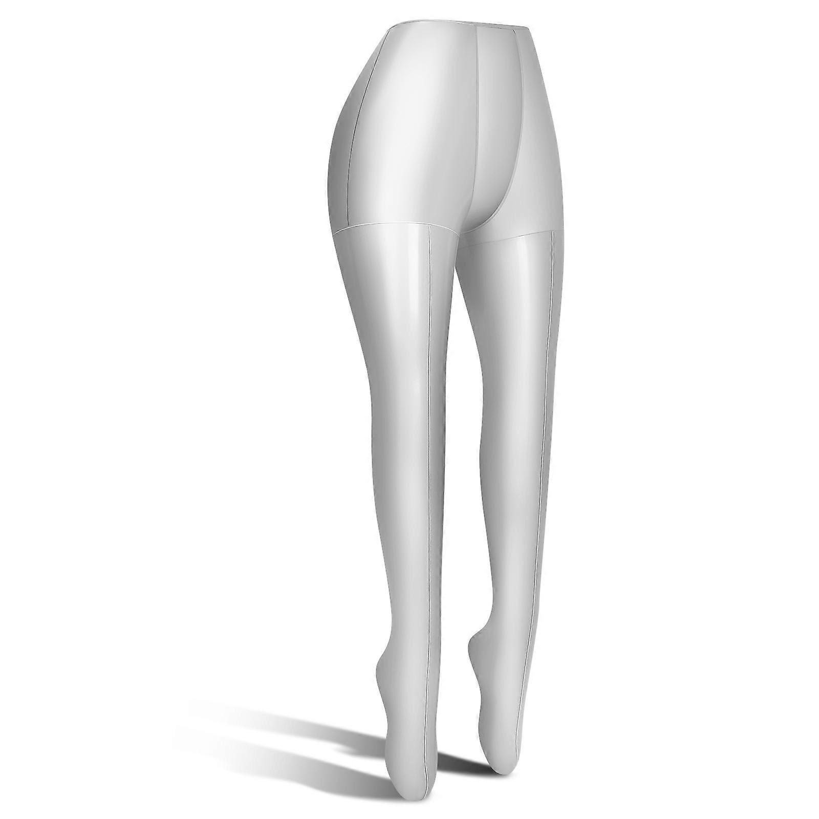 Uppblåsbar kvinnlig halvkroppsbenkläder Displaymodell kvinnlig byxor byxor skyltdocka för butik