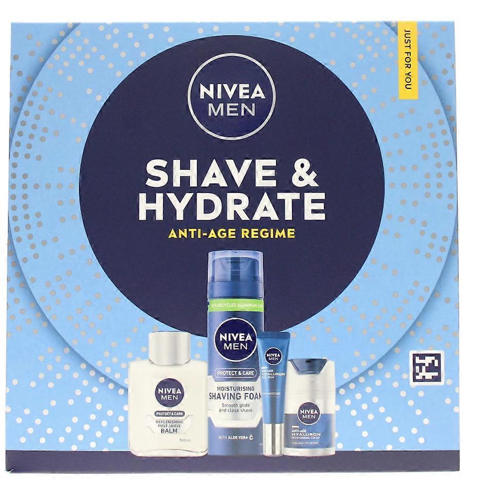 Nivea Men Shave & Hydrate Gift Set 4-Pc Set