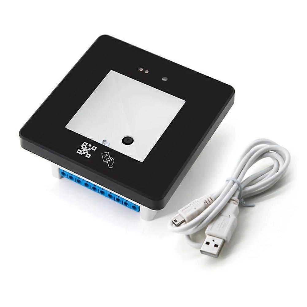 QR Code and RFID Card Access Control Reader with MultiFormat Scanning for Door Entry