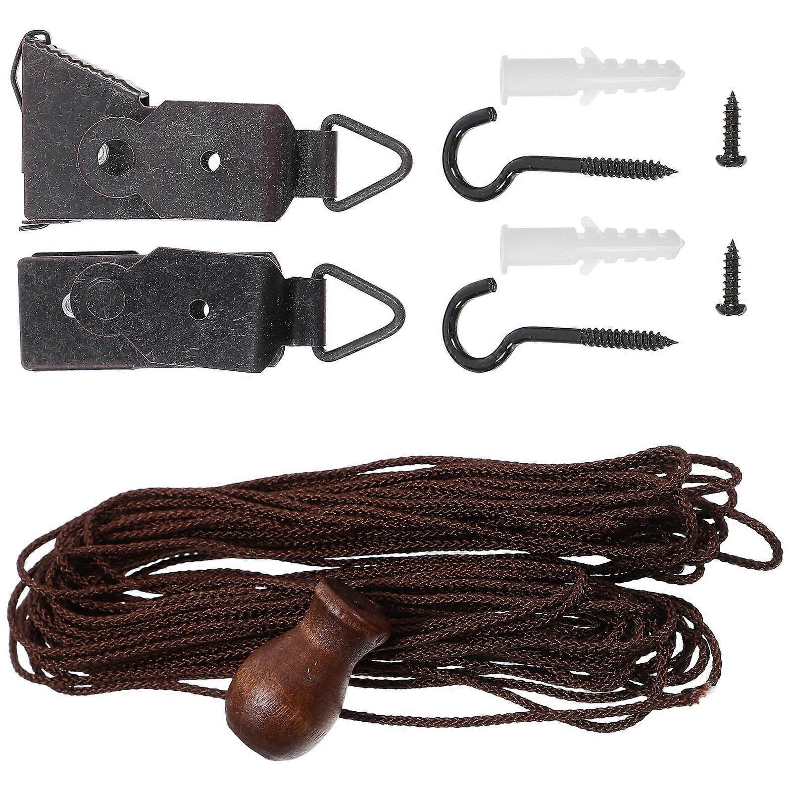 Window Curtain Accessories Roller Shade Rope for Repair 1Set Plastic Material