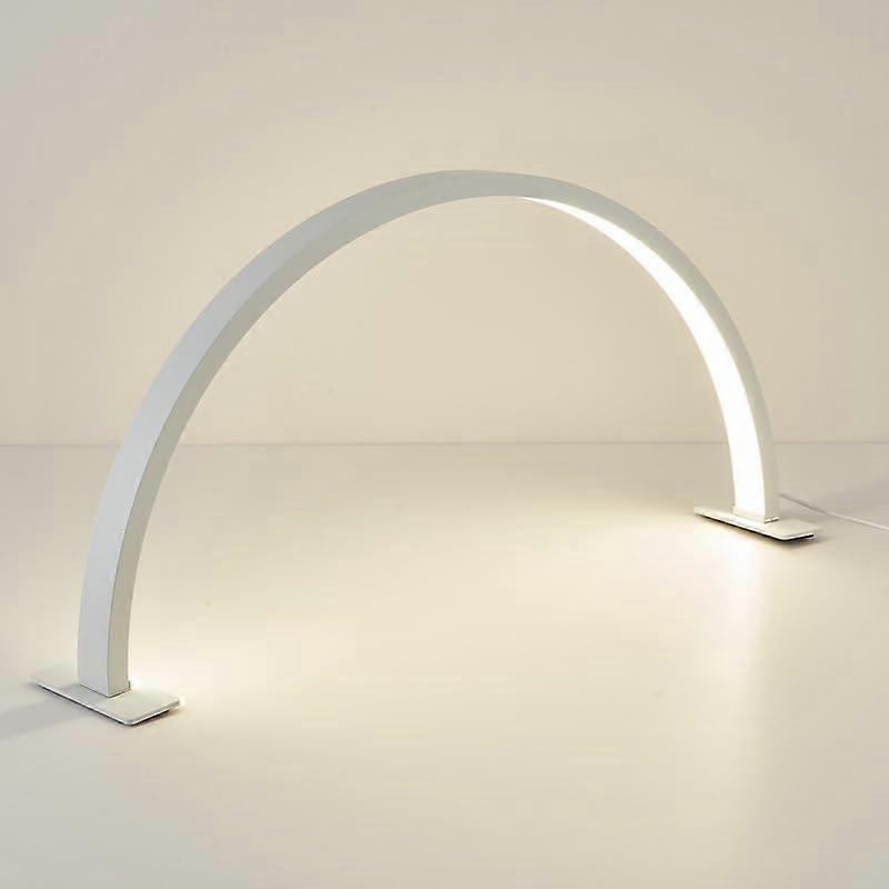 Adjustable Half Moon Nail Desk Lamp with Bright LED Light and Dimmable Color Temperature