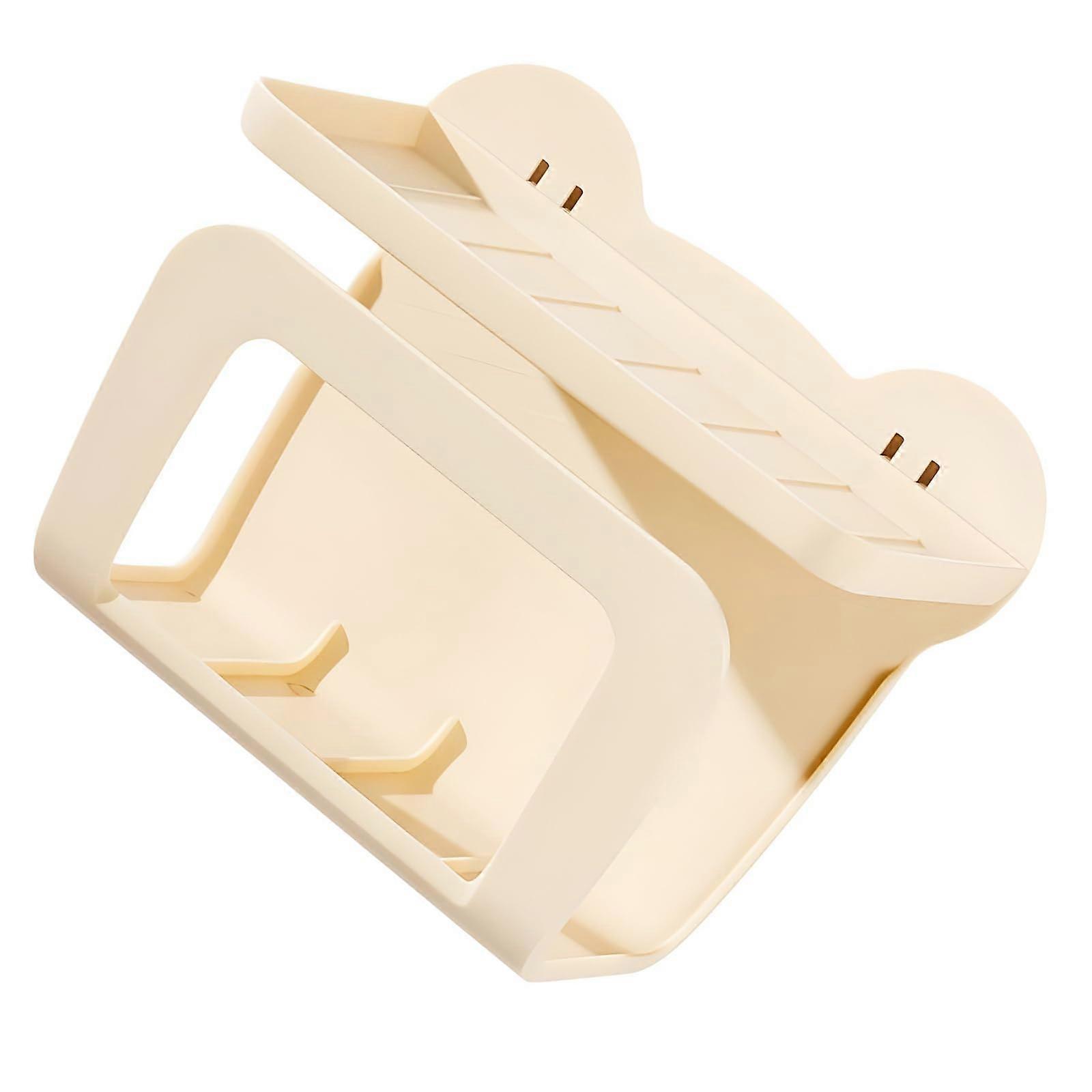 Wall Mounted Tissue Dispenser Refillable Wet Wipe Holder NoDrill SpaceSaving for Kitchen Bathroom