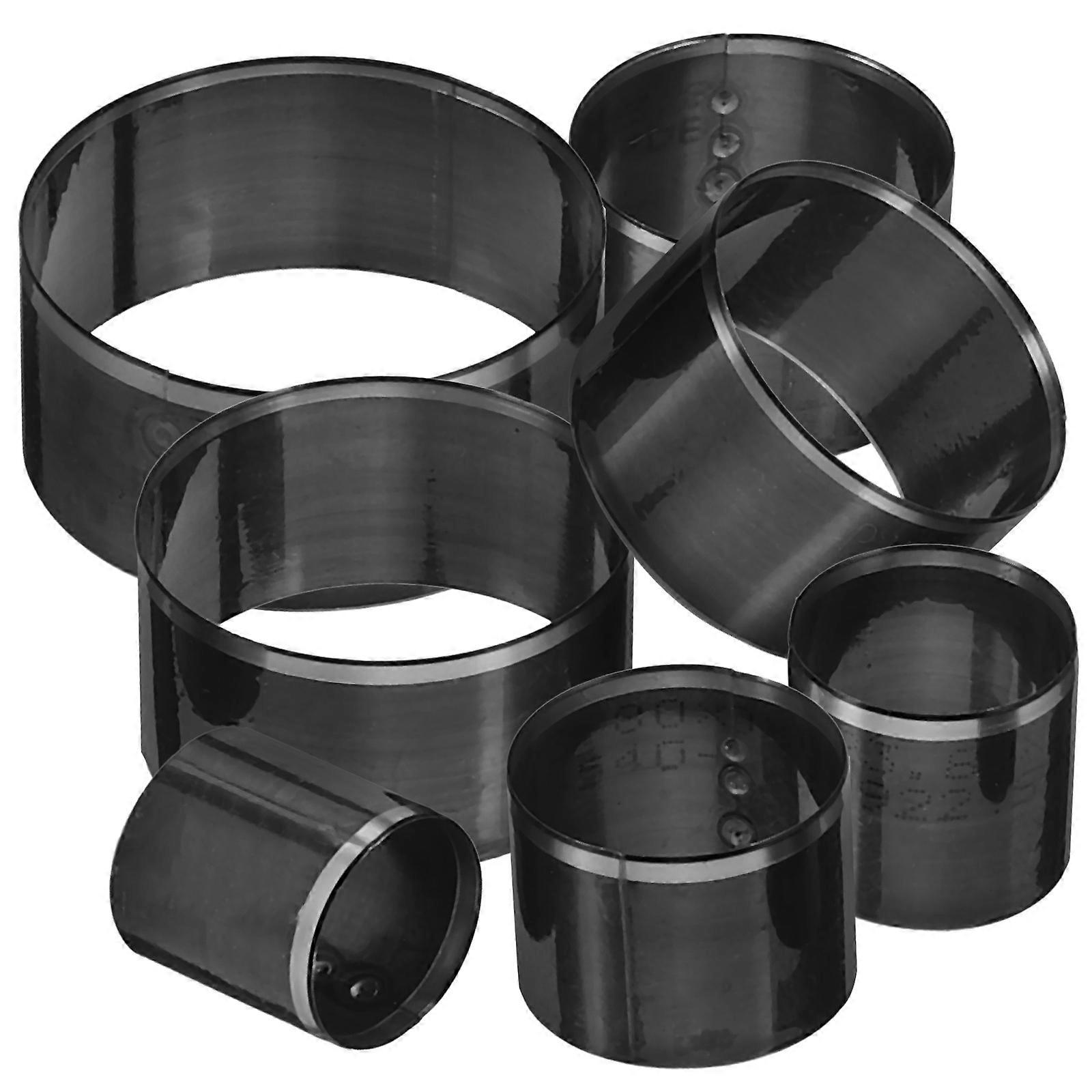 Hole Puncher Tool Set with Stainless Steel for Office Black Different Sizes