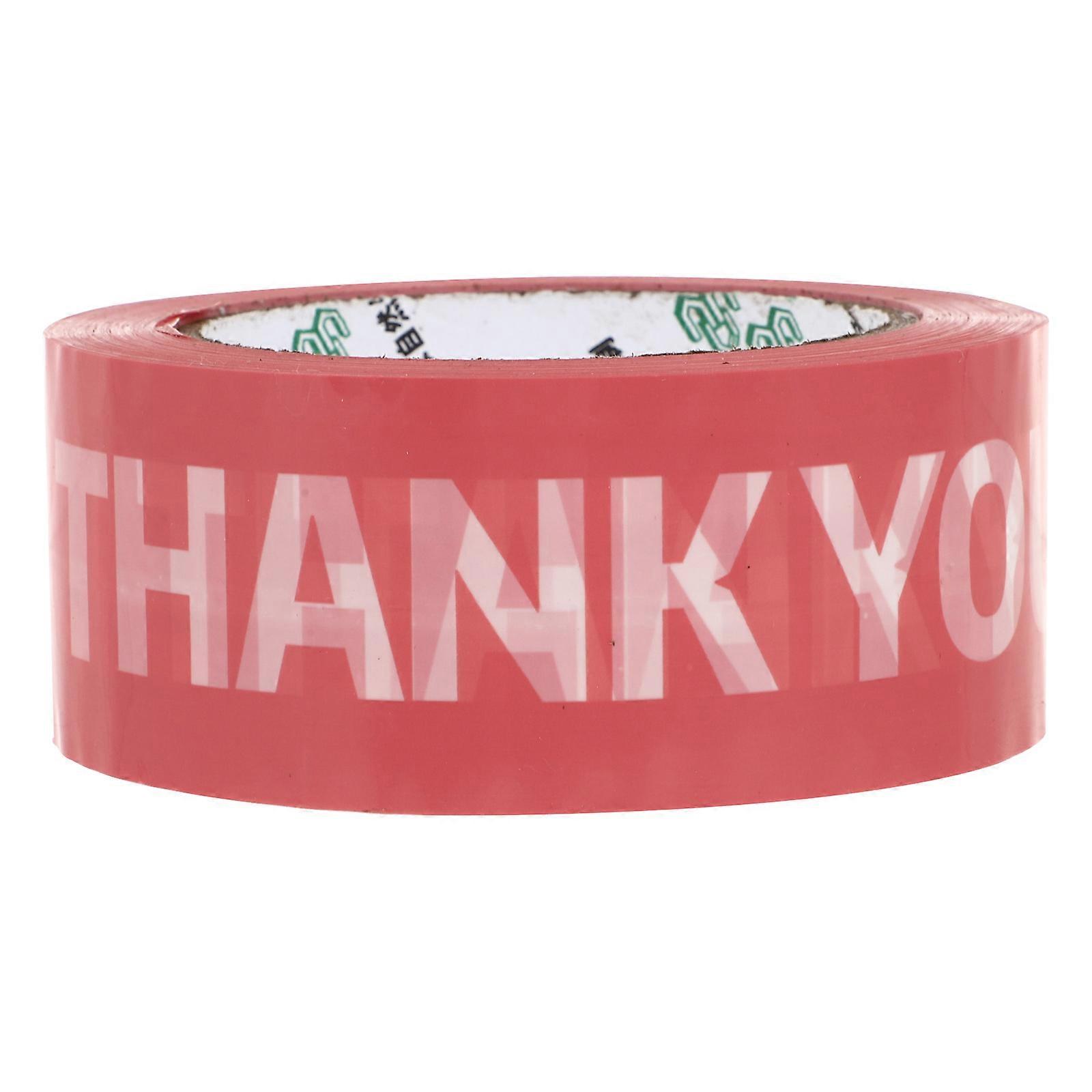 Pink Creative Plastic Tape for Gift Wrapping with Strong Adhesive 1 Roll