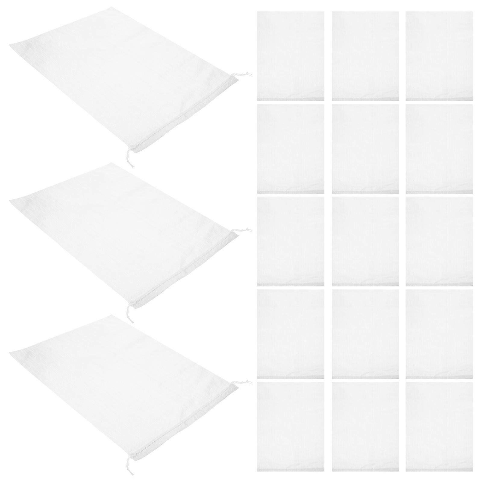 Logistics Bags for Storage Use 24Pcs Plastic Woven Sacks