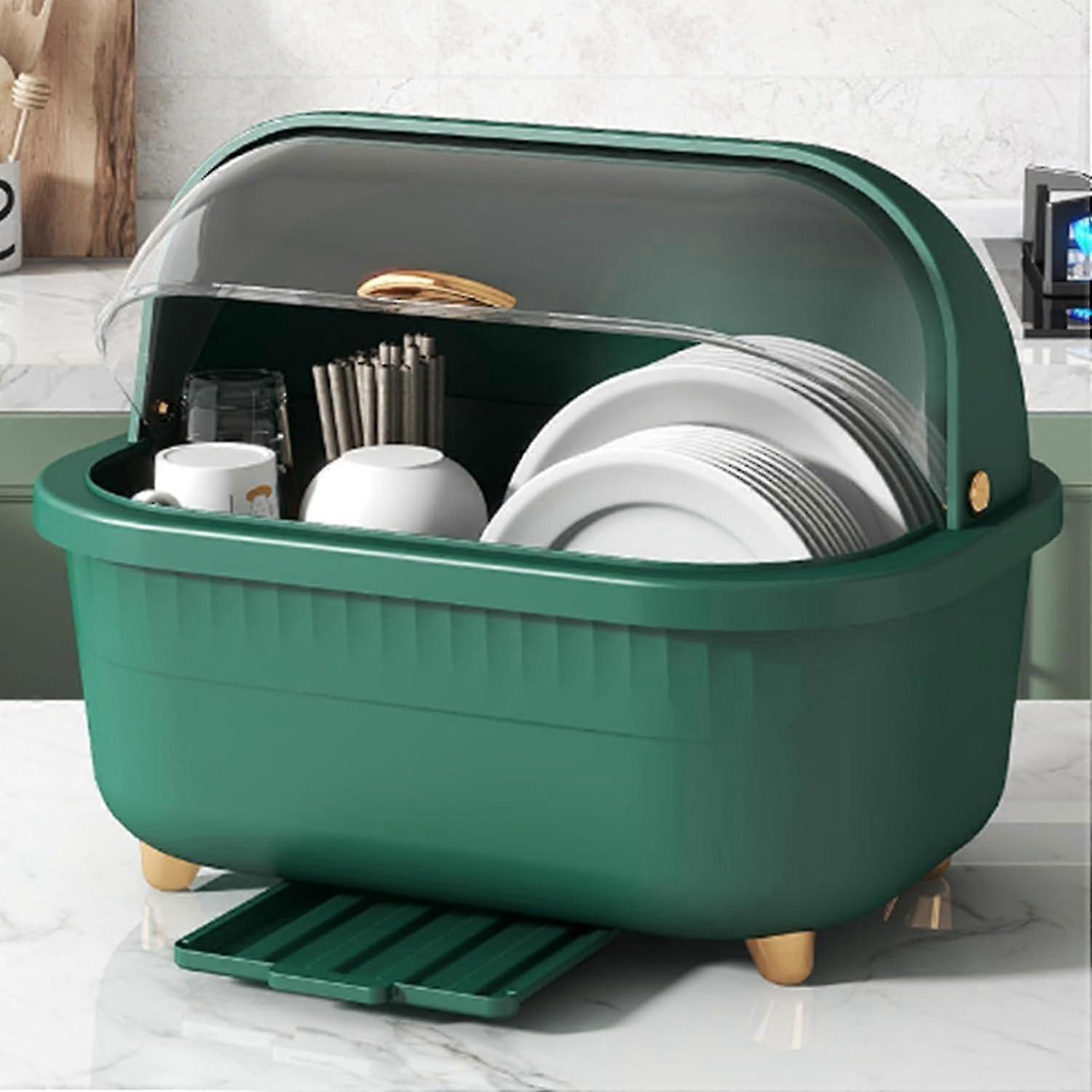 26-27 Multifunctional Space Saving Dish Drying Rack Kitchen Accessories Size M