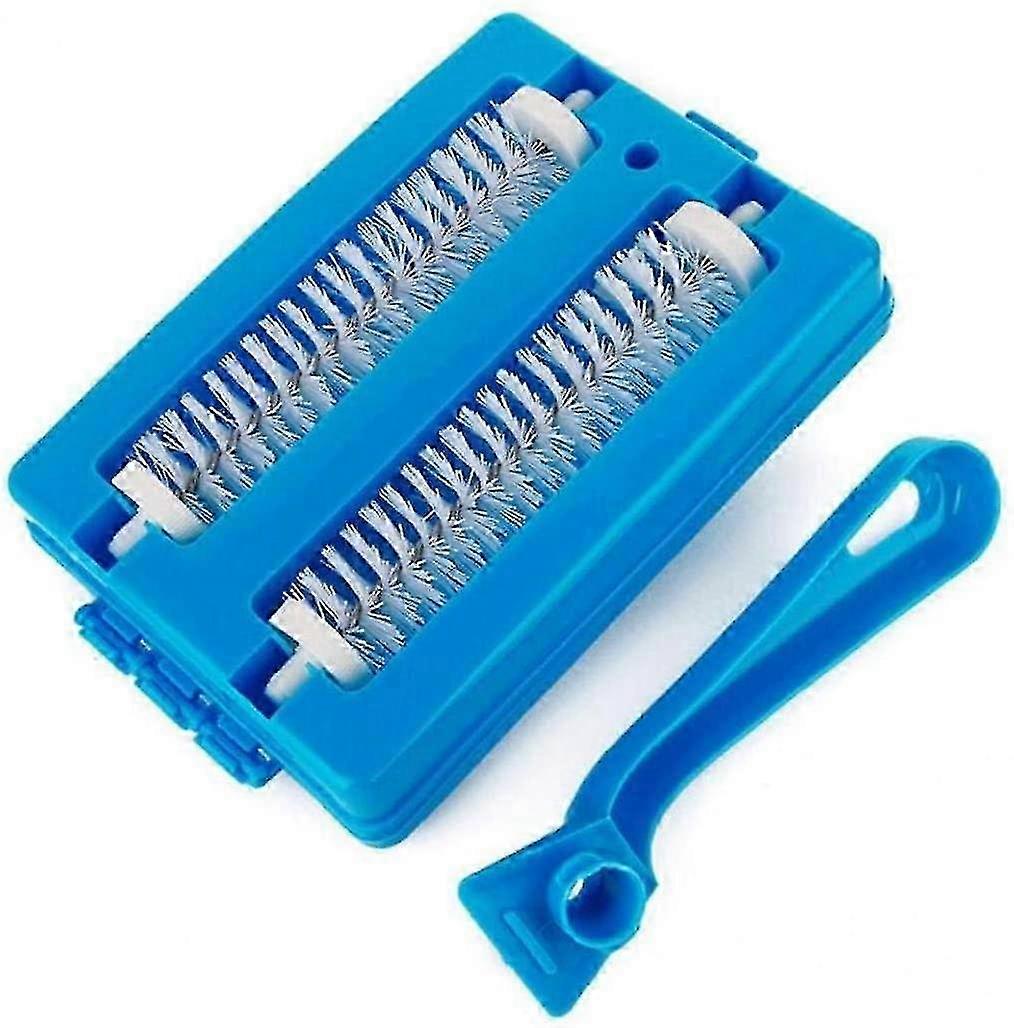 Handheld Carpet Sofa Debris Brush Dual Dust Dust Sweeper (random Color)