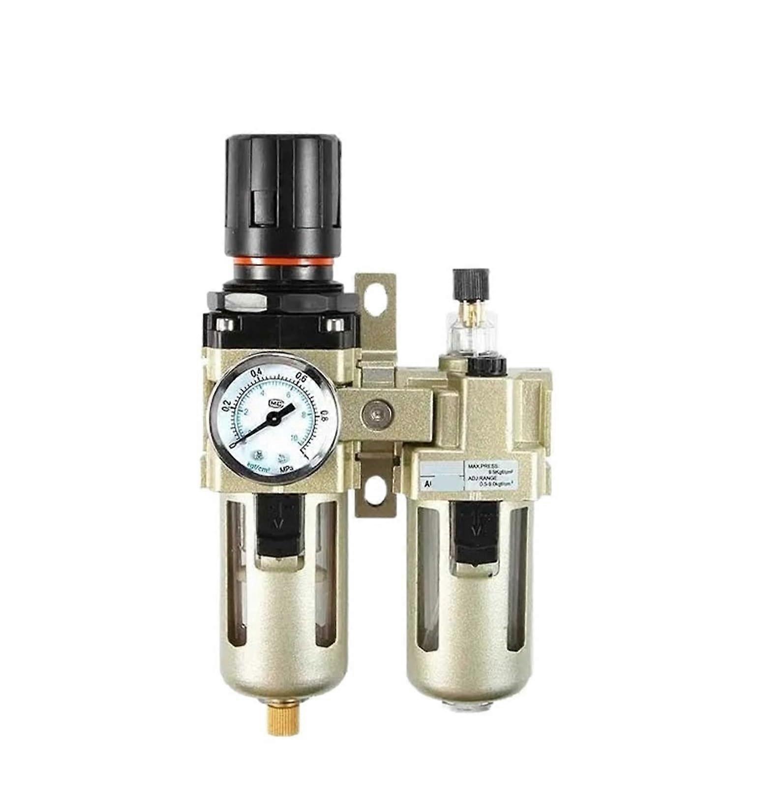 AC5010 Pneumatic Air Filter Regulator Lubricator with Automatic Drain for Compressed Air