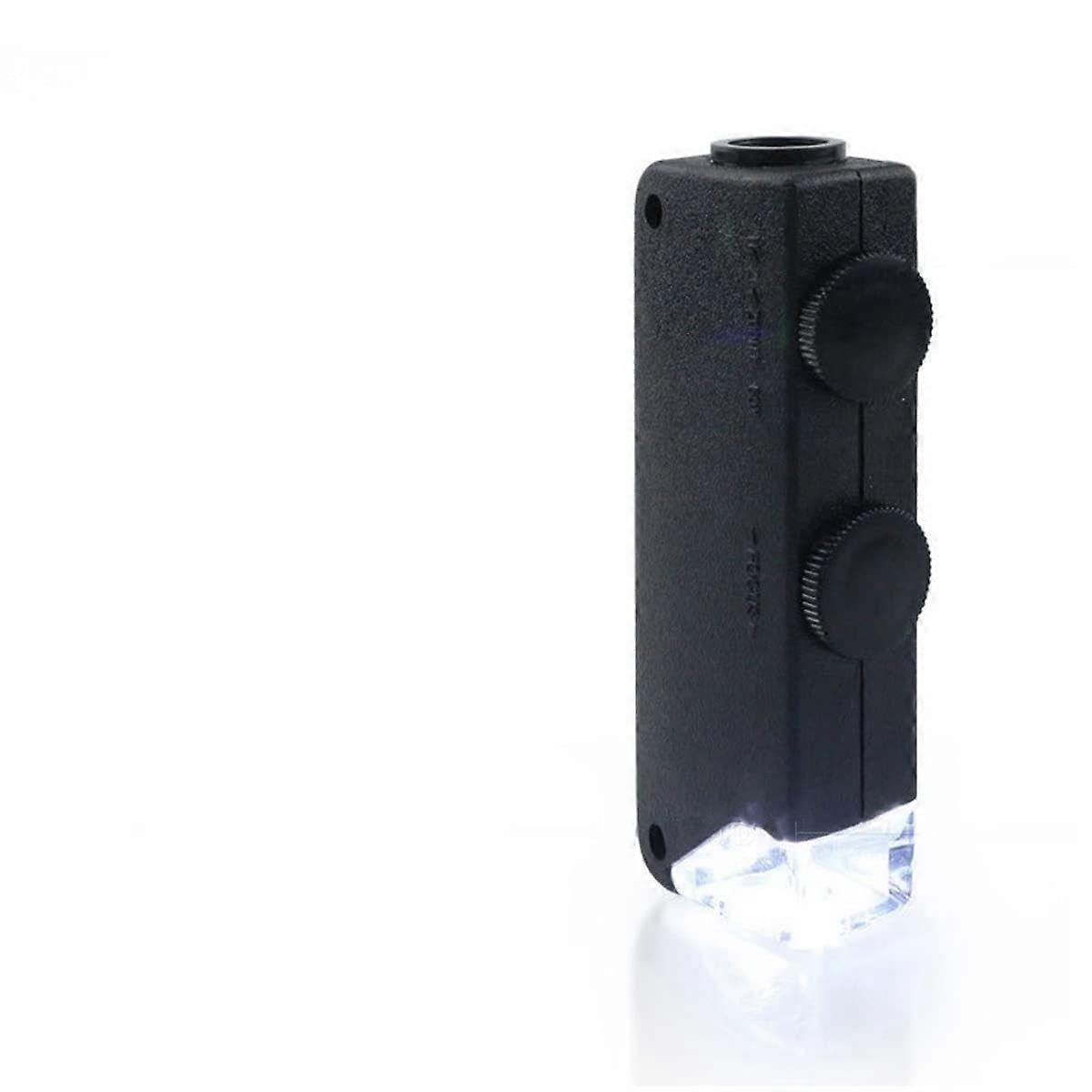 Portable Zoom Microscope 60100X Adjustable LED Illumination with Phone Magnifier and Case