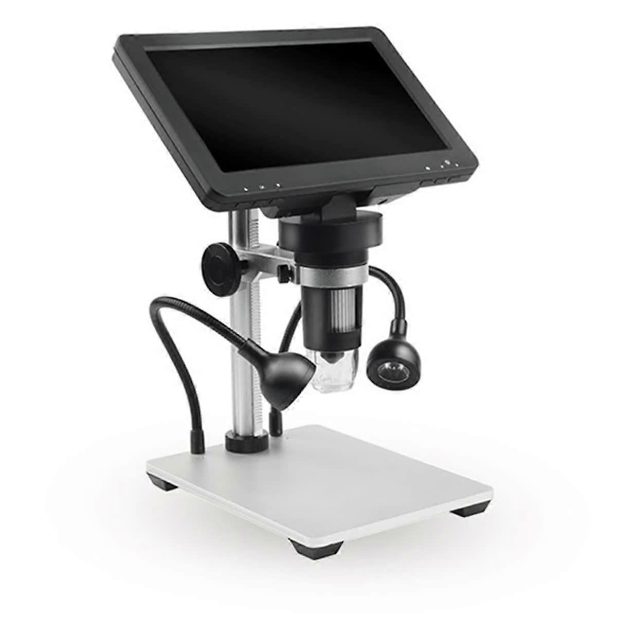 7 Inch Digital Microscope 1200X HD USB Magnification with LCD Display and Remote Control