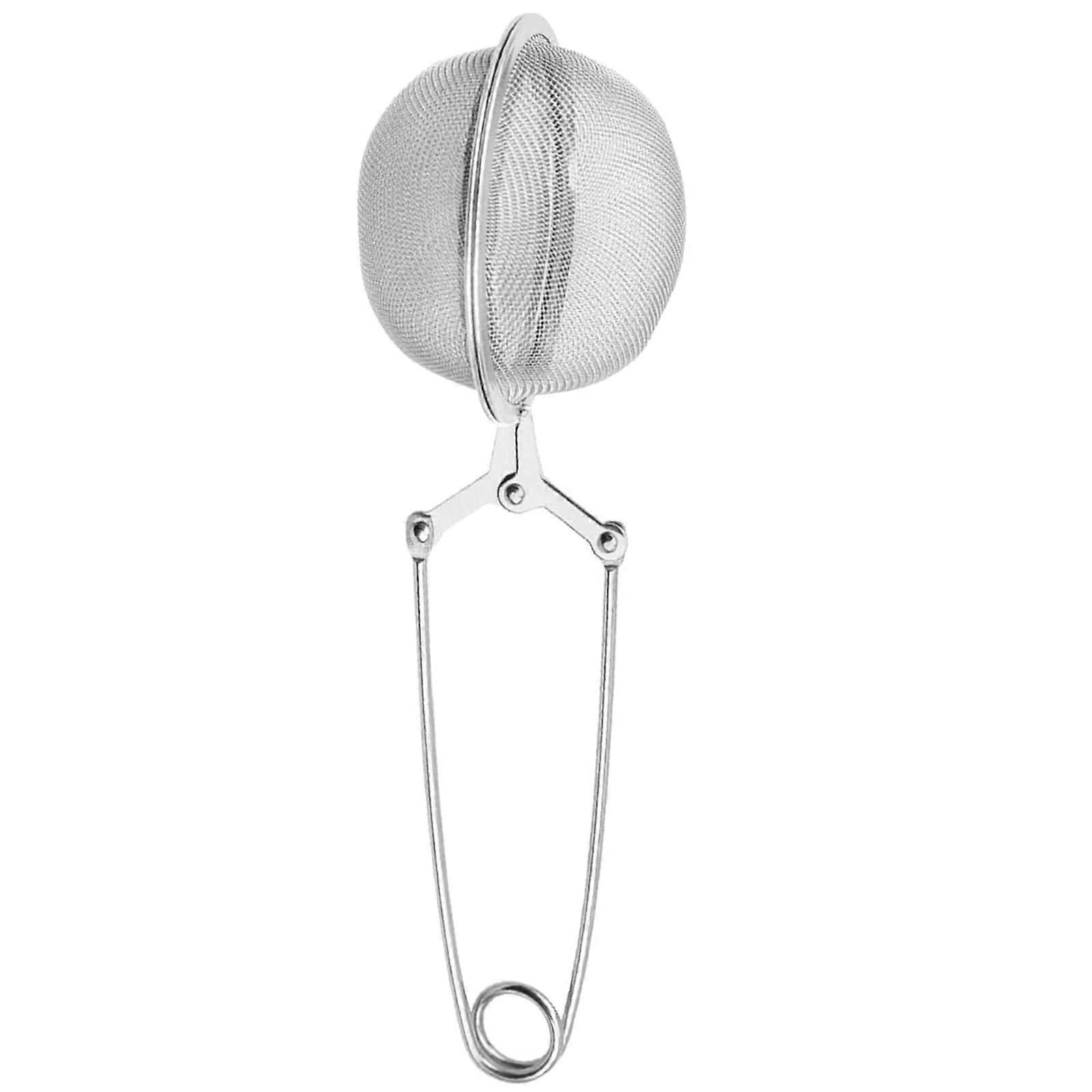 Stainless Steel Tea Infuser with Handle, Rustproof Fine Mesh Loose Leaf Tea Strainer Sphere