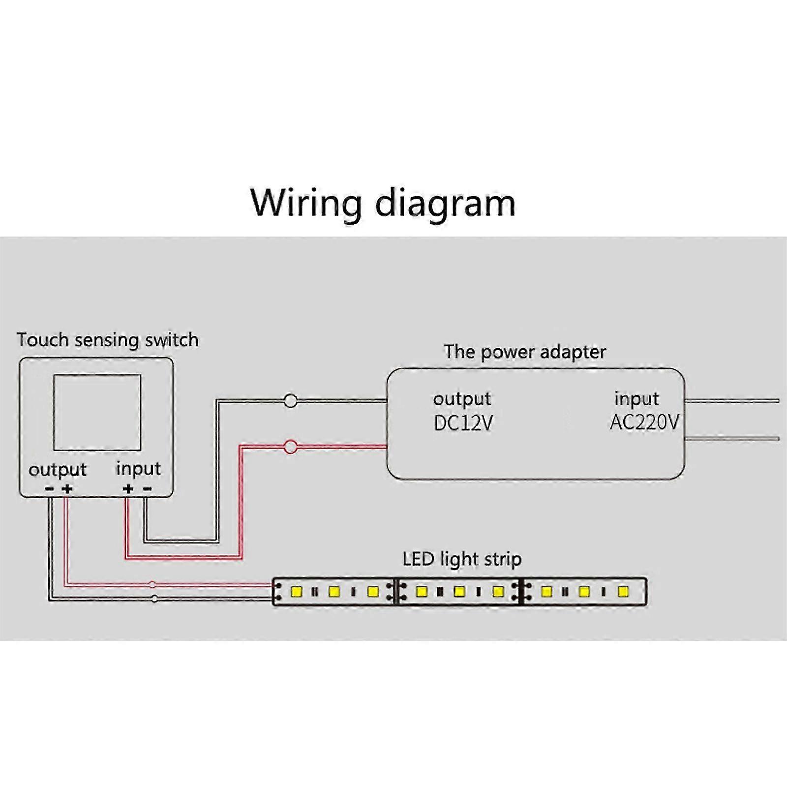 Bathroom Mirror-Switch Touch-Sensor-Switch Stepless Dimming Touch-Control Sensor Dimmer-Switch Modules Easy to Use