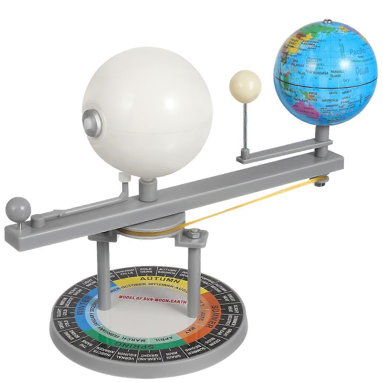 Astronomy Model Sun Earth Moon Orbit with Lunar Eclipse Simulation Educational Toy for Kids