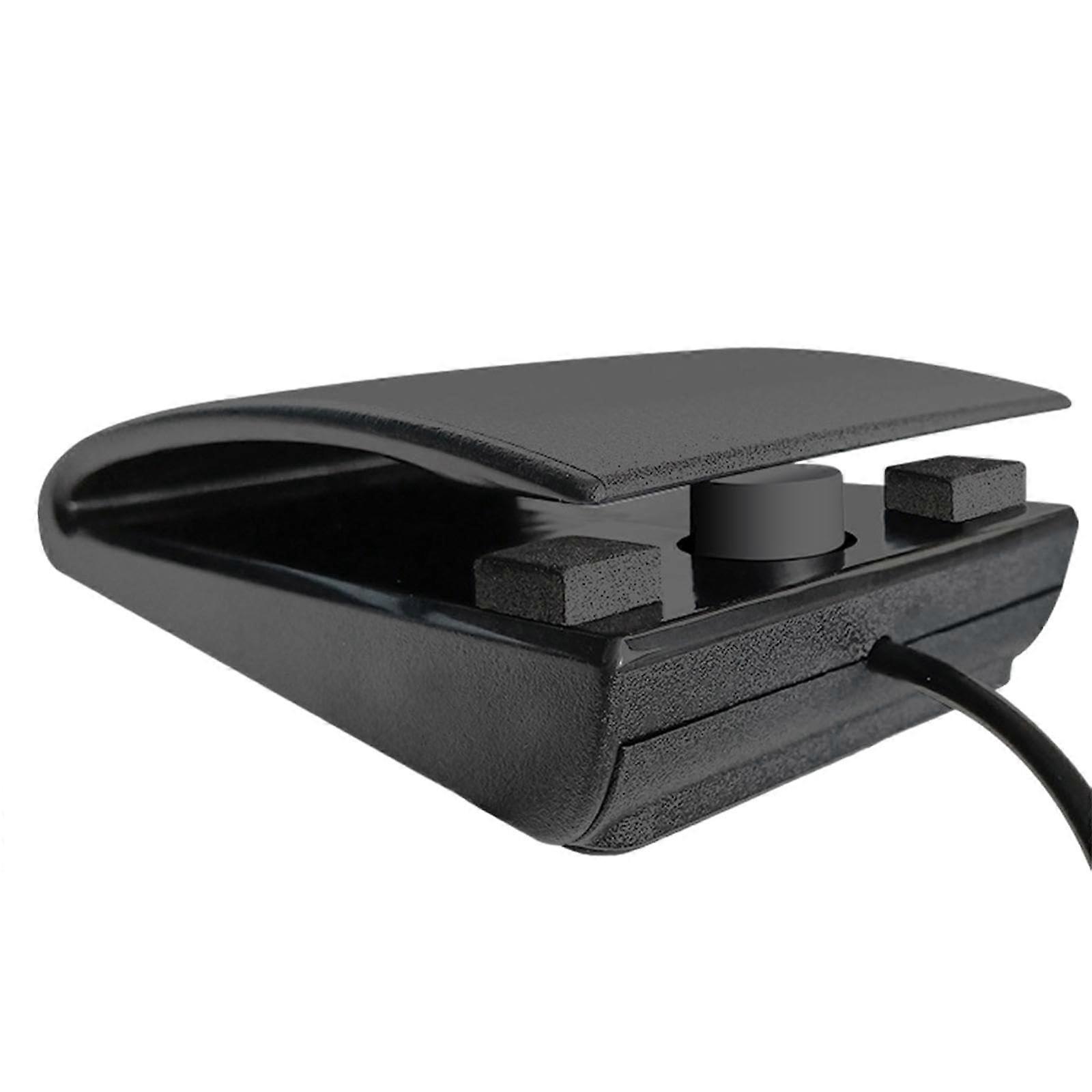 Silent Sustain Pedal for Keyboard with 6.5mm Interface, Ergonomic Footswitch Design