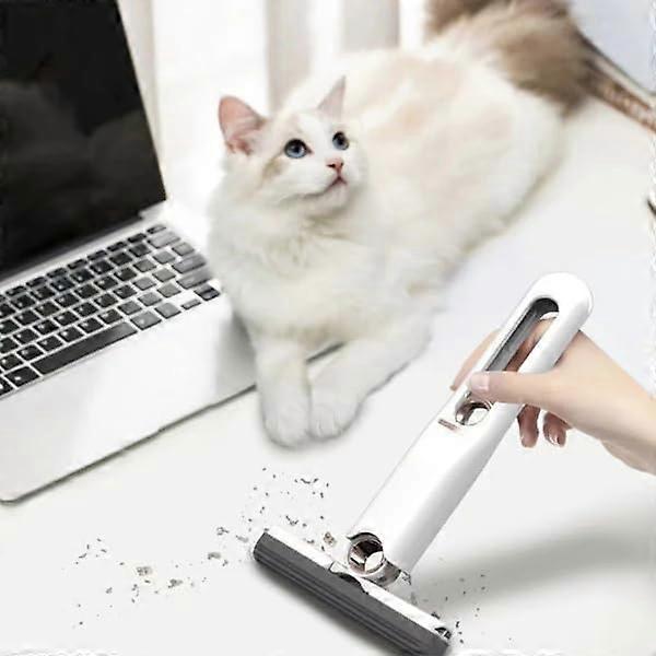 Sponge Mop with Foldable Absorbent Head, Lightweight Long Handle for Home, Car and Window Cleaning