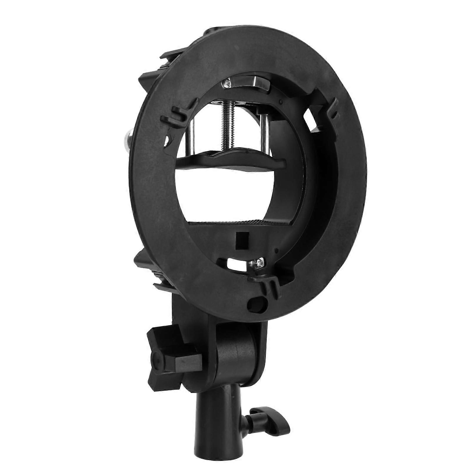 S Type Flash Bracket Holder Mount for Bowens Softbox Umbrella and Studio Lighting
