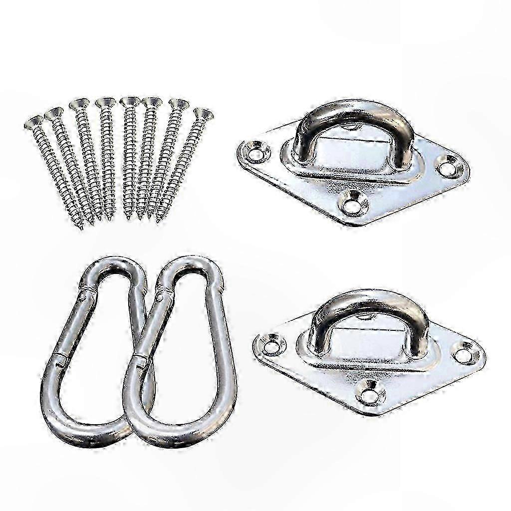 Hammock Suspension Kit with Hook and Ring for Easy Setup